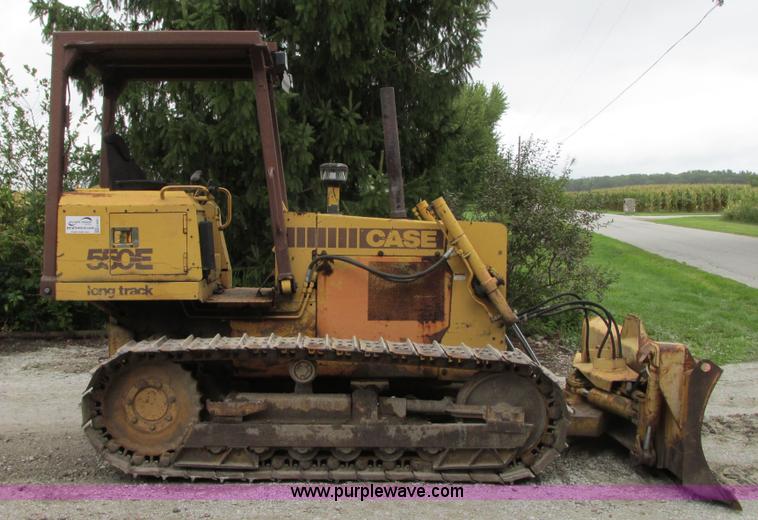 image for item G9091 1993 Case 550E long track dozer