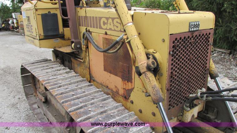 image for item G9091 1993 Case 550E long track dozer