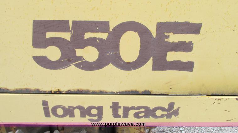 image for item G9091 1993 Case 550E long track dozer