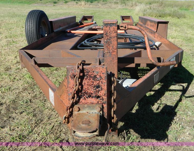 image for item H2368 1999 Belshe T-2 triple axle trailer