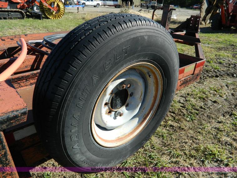 image for item H2368 1999 Belshe T-2 triple axle trailer