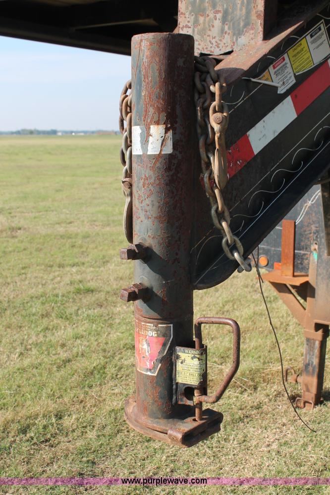 image for item H5600 2003 PJ gooseneck trailer