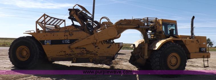 image for item H9066 1990 Caterpillar 615C elevating scraper