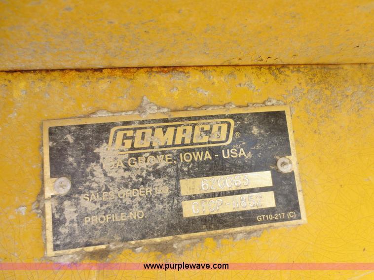 image for item I2208 Gomaco Jersey barrier mold