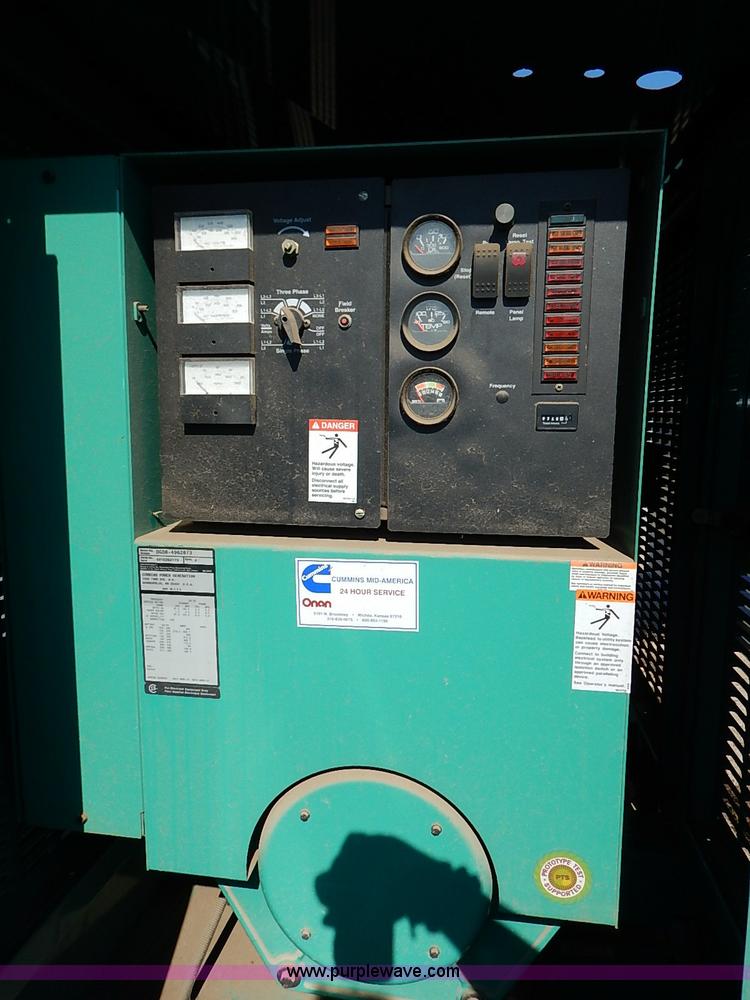 image for item I5346 Onan DGDB-4962873 generator