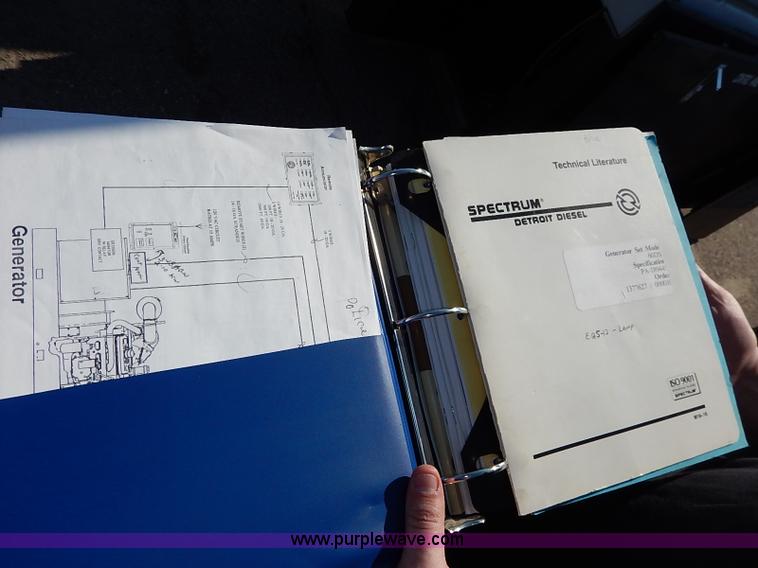 image for item I5347 Spectrum Detroit Diesel generator