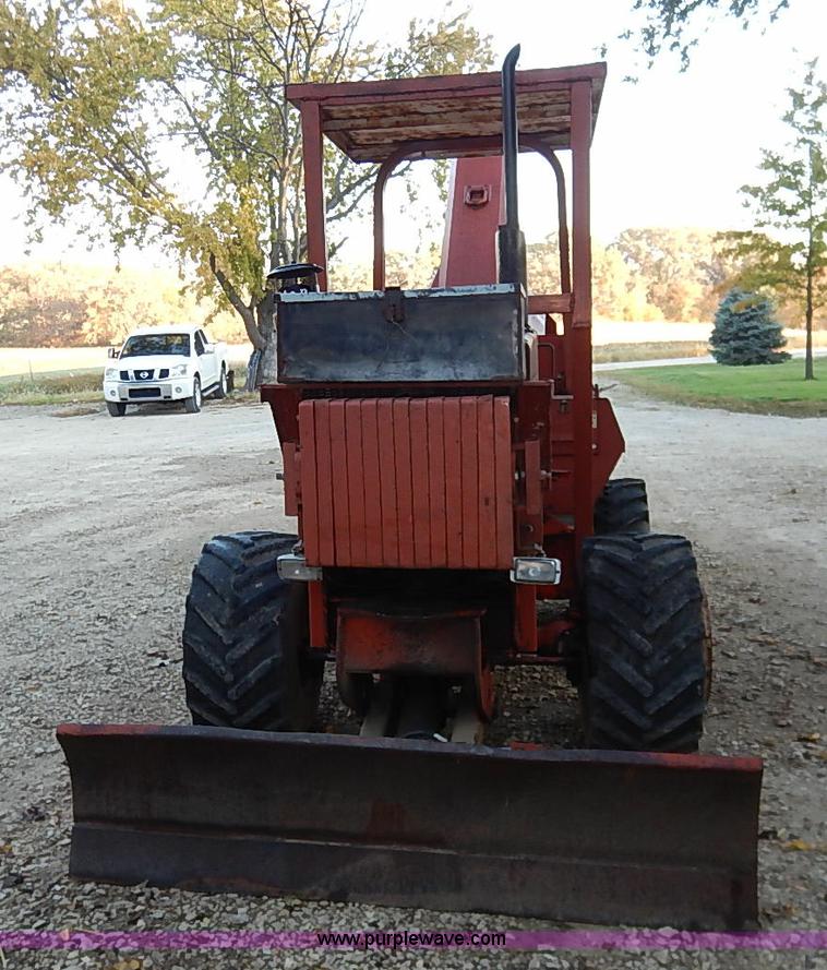 image for item I5395 Ditch Witch 6510 rock saw trencher