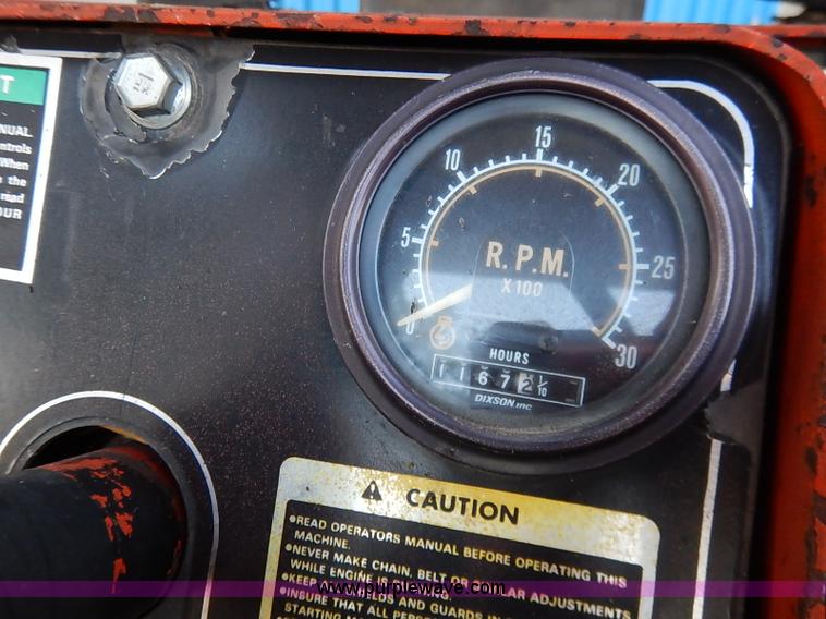 image for item I5395 Ditch Witch 6510 rock saw trencher