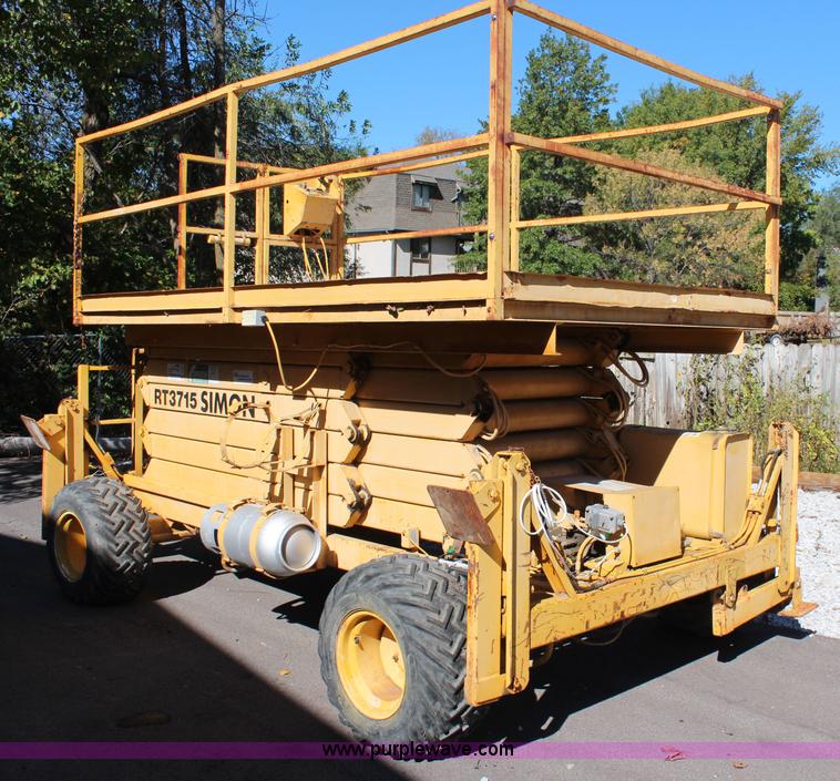 image for item I5881 Simon RT3715 scissor lift