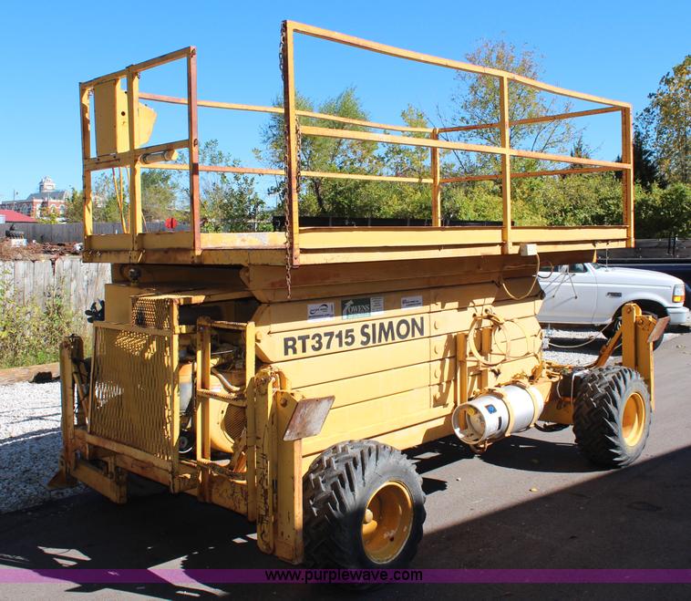 image for item I5881 Simon RT3715 scissor lift