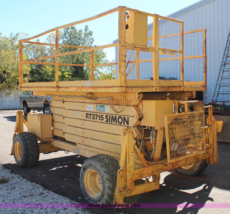image for item I5881 Simon RT3715 scissor lift