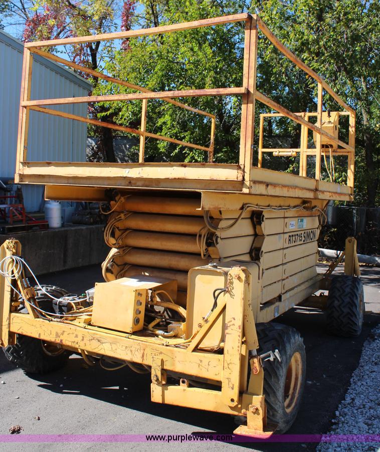 image for item I5881 Simon RT3715 scissor lift