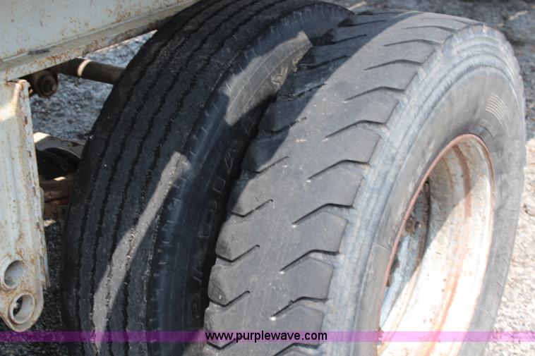 image for item J2242 1973 Fruehauf flatbed trailer