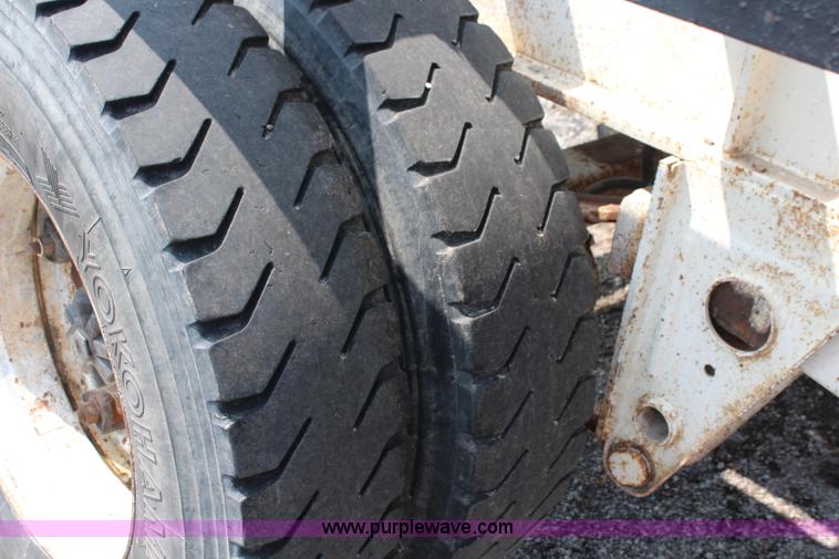 image for item J2242 1973 Fruehauf flatbed trailer