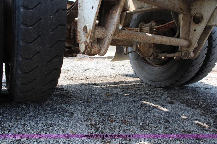 image for item J2242 1973 Fruehauf flatbed trailer