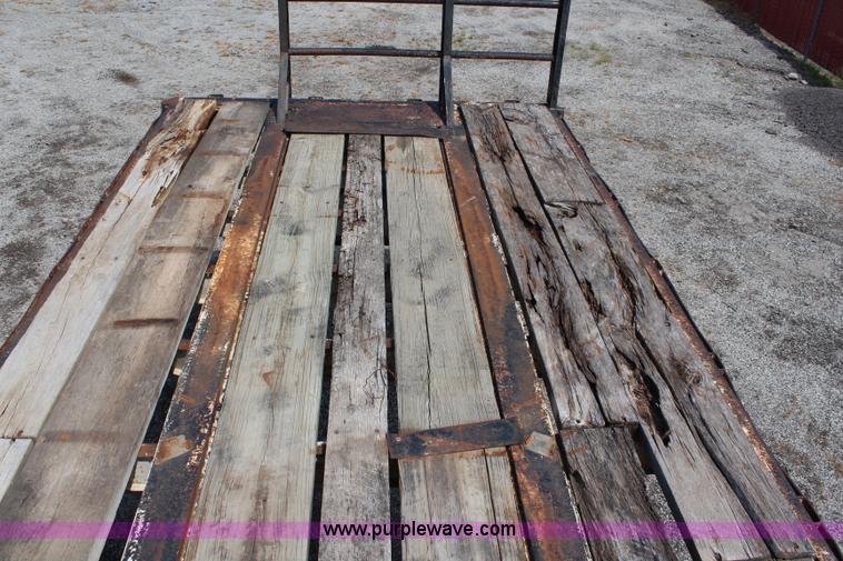 image for item J2242 1973 Fruehauf flatbed trailer