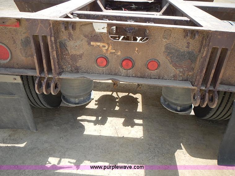 image for item J3199 1995 Trail King lowboy trailer