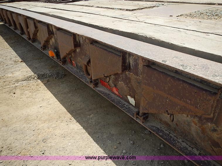 image for item J3199 1995 Trail King lowboy trailer