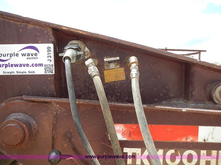 image for item J3199 1995 Trail King lowboy trailer