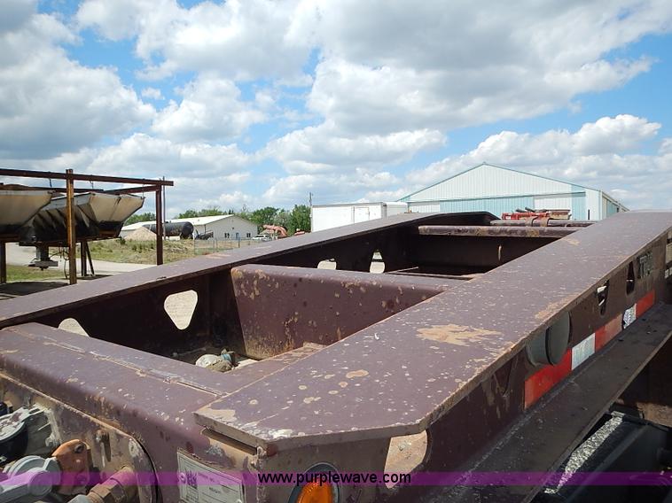 image for item J3199 1995 Trail King lowboy trailer