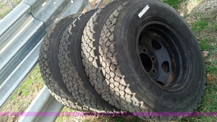 image for item AC9780 (4) Goodyear tires and wheels