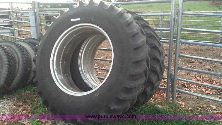 image for item AC9784 (2) Goodyear Traction tires and wheels