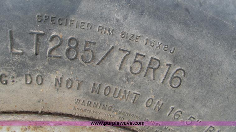 image for item AC9785 (4) Interco tires and wheels