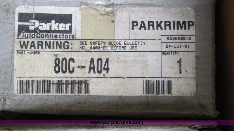 image for item AC9792 Parker 82C-080 Karry Krimp hydraulic hose crimper