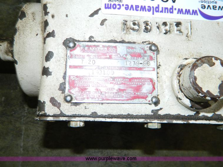 image for item AQ9451 FE Myers 7420 pump