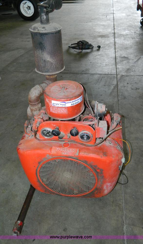 image for item AQ9454 Kohler vertical shaft gas engine