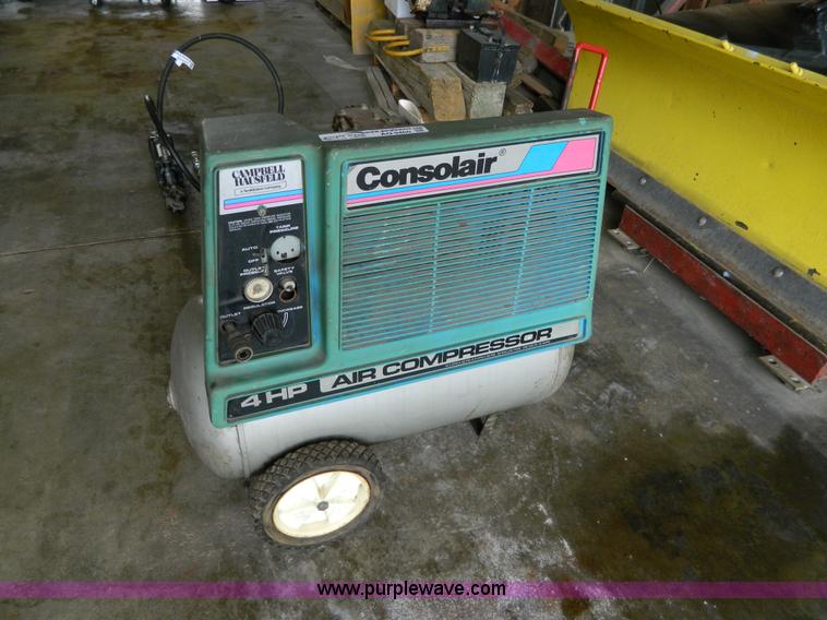 image for item AQ9460 Campbell Consolair air compressor