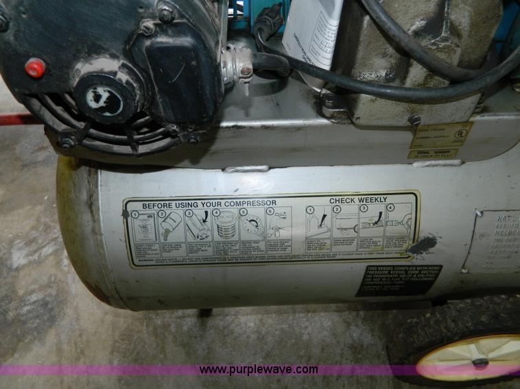 image for item AQ9460 Campbell Consolair air compressor