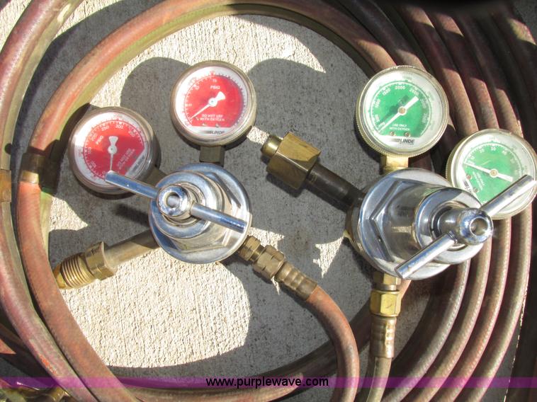 Linde oxygen/acetylene cutting torch in Falls City, NE | Item AV9244 ...