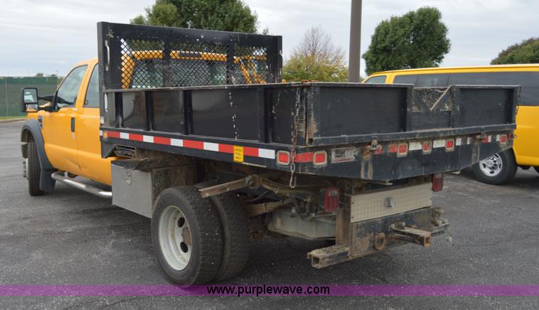 image for item AY9475 2008 Ford F450 Super Duty XL Crew Cab dump truck