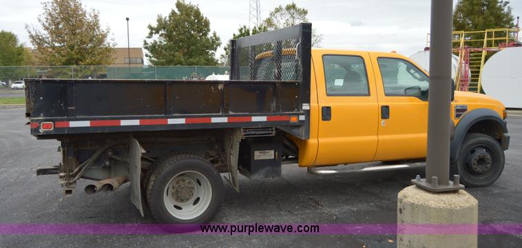 image for item AY9475 2008 Ford F450 Super Duty XL Crew Cab dump truck