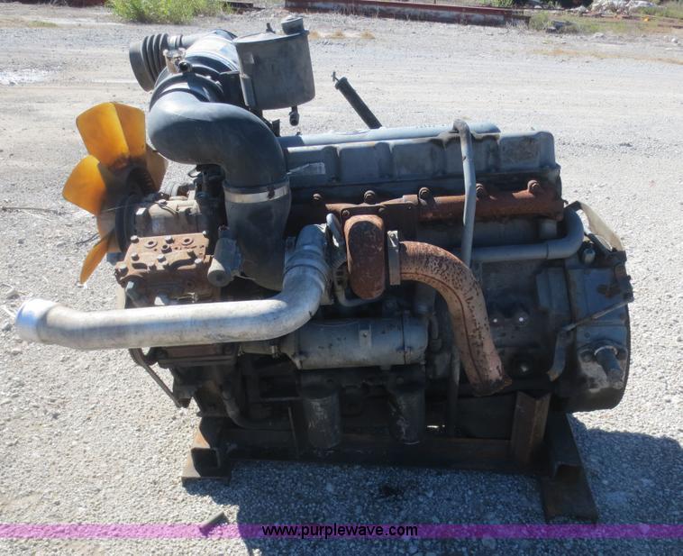 image for item AZ9143 1988 Ford 185F 7.8L turbo diesel engine