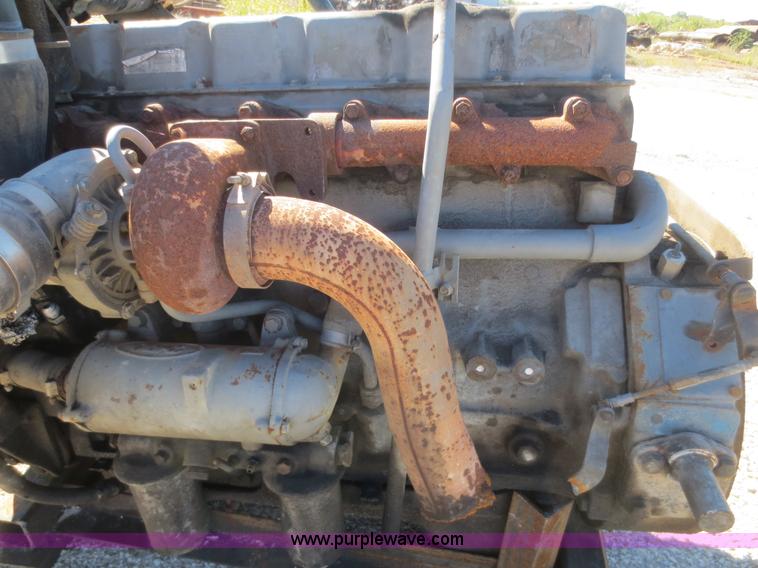 image for item AZ9143 1988 Ford 185F 7.8L turbo diesel engine