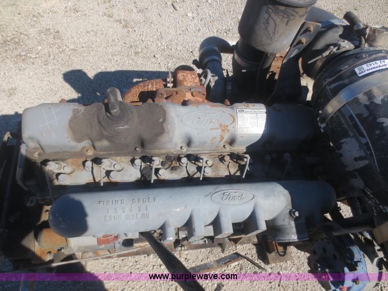 image for item AZ9143 1988 Ford 185F 7.8L turbo diesel engine