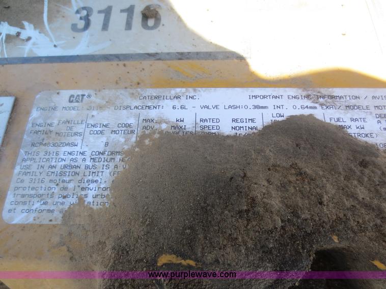 image for item AZ9146 1994 Caterpillar 3116 turbo diesel engine
