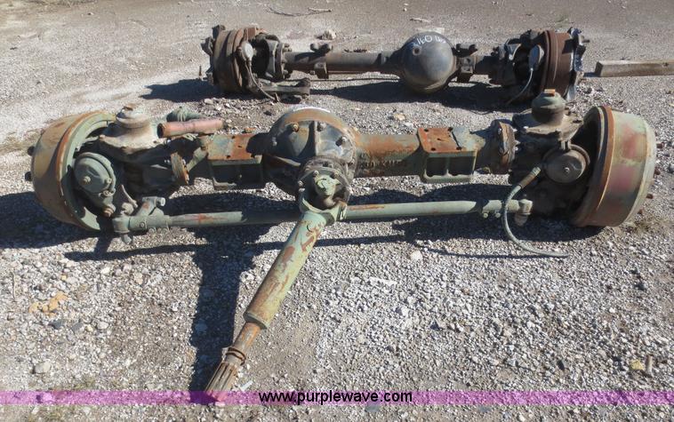image for item AZ9147 (2) axles