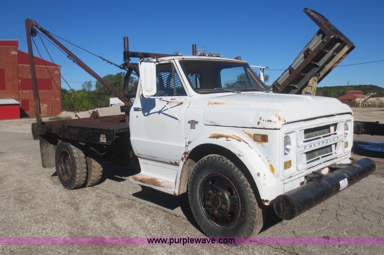 image for item D2179 1968 Chevrolet C50 winch truck