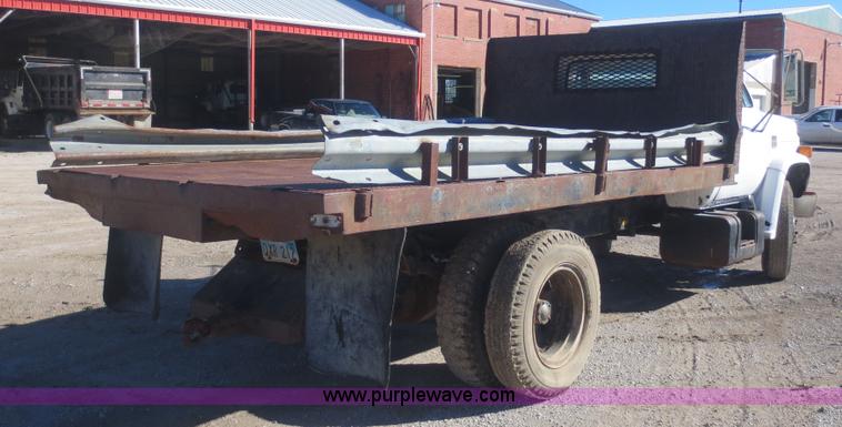 image for item D2180 1978 Chevrolet C60 flat bed dump truck