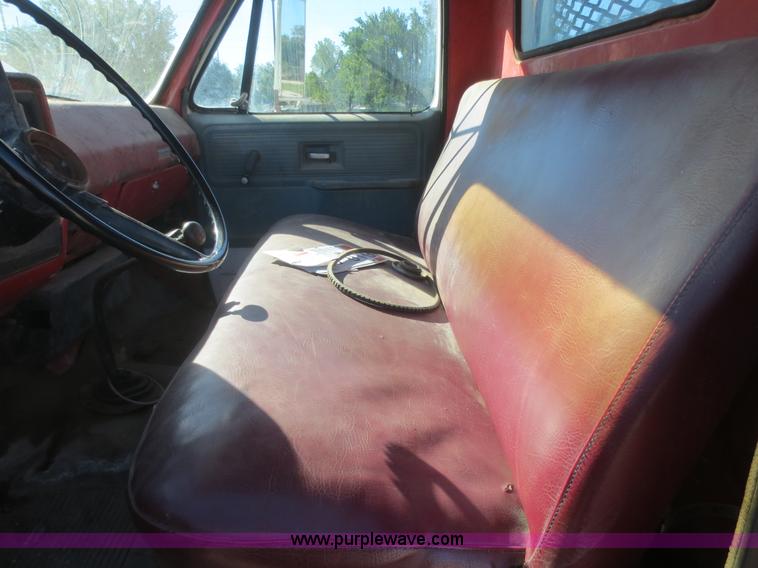 image for item D2180 1978 Chevrolet C60 flat bed dump truck