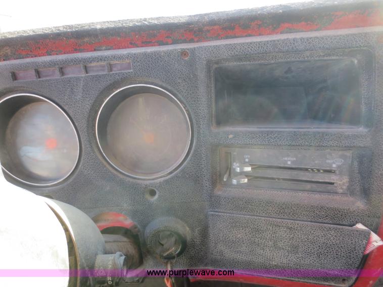 image for item D2180 1978 Chevrolet C60 flat bed dump truck