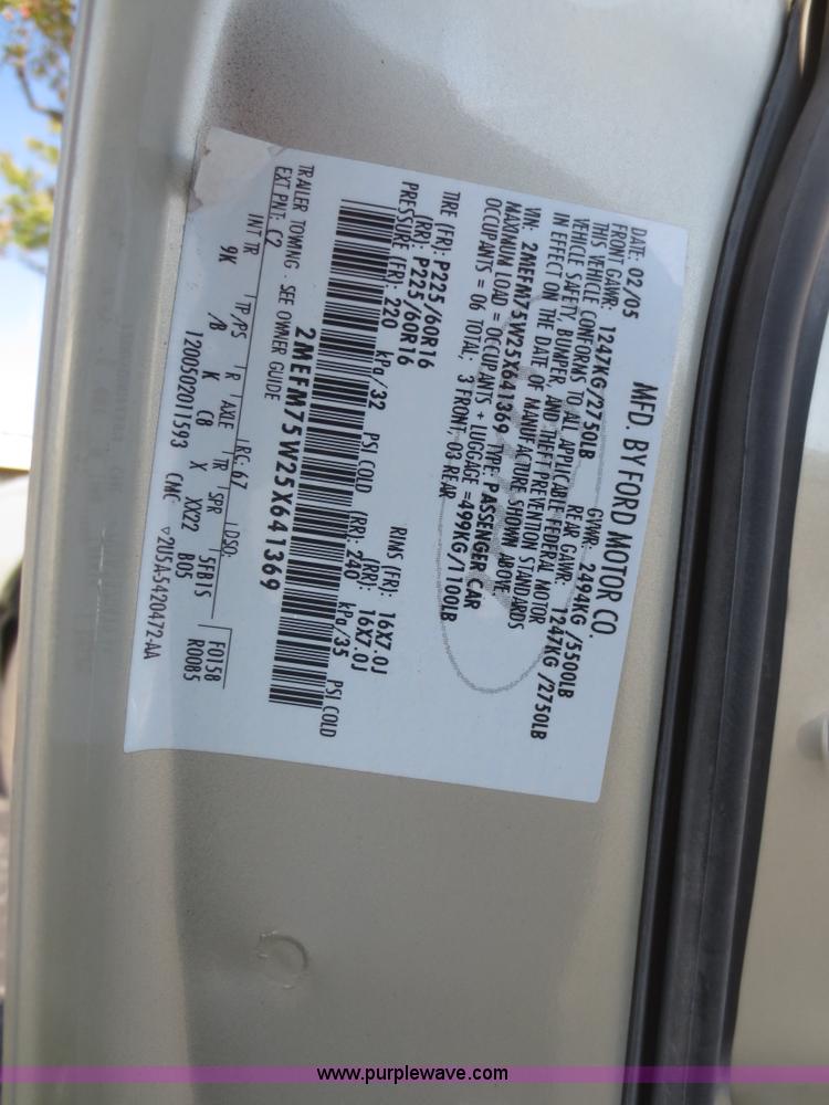 image for item D2188 2005 Mercury Grand Marquis LS