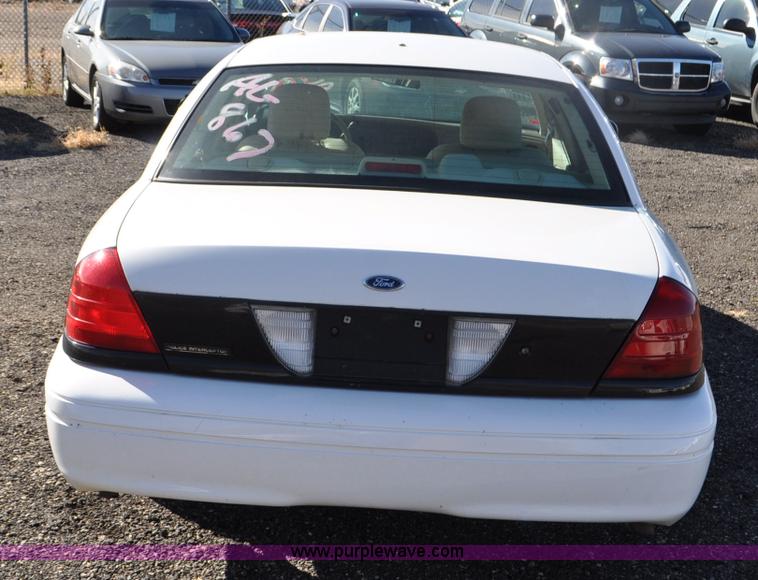 image for item F2078 2008 Ford Crown Victoria Police Interceptor