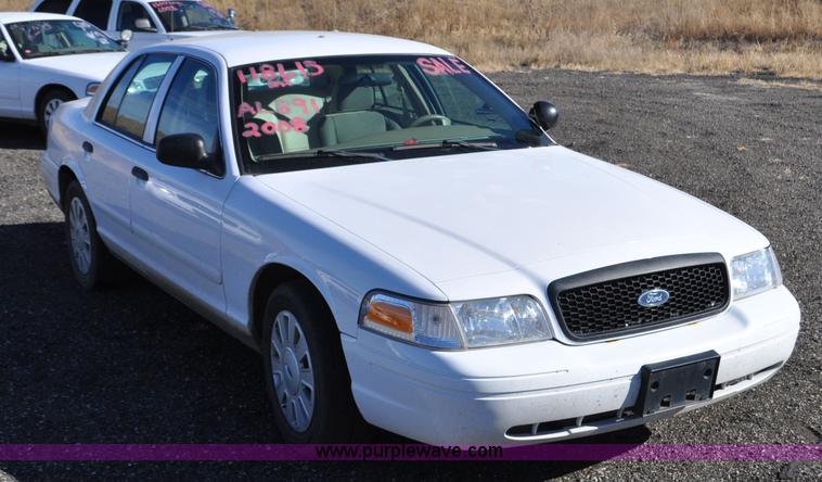 image for item F2079 2008 Ford Crown Victoria Police Interceptor