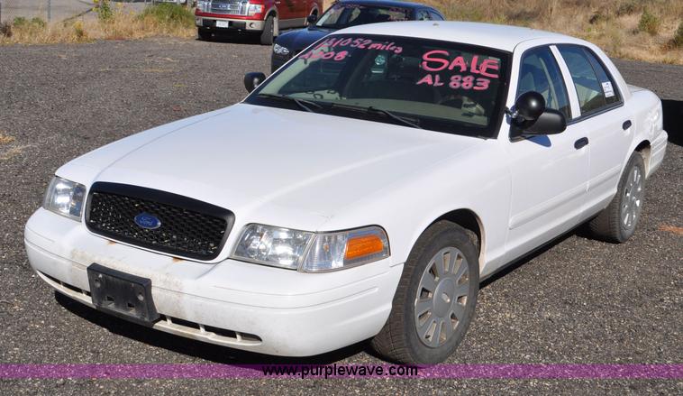 image for item F2080 2008 Ford Crown Victoria Police Interceptor