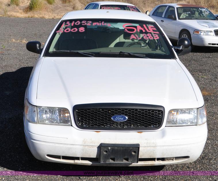 image for item F2080 2008 Ford Crown Victoria Police Interceptor