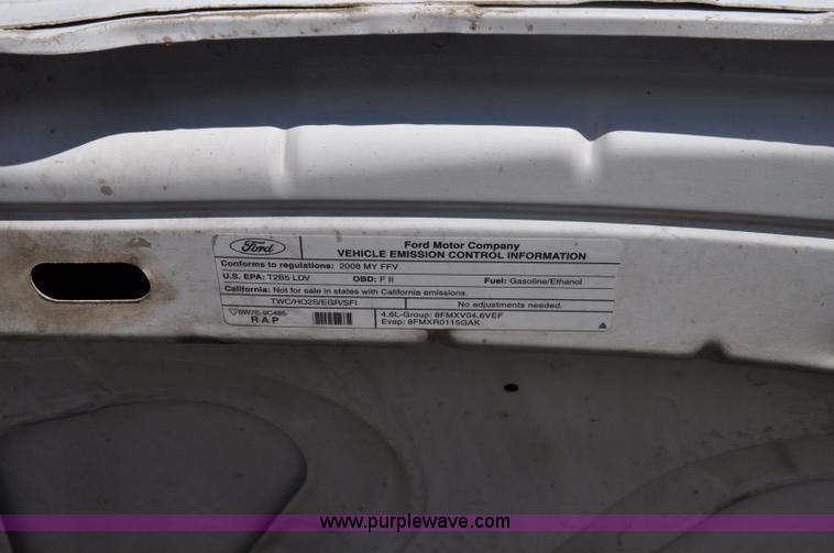 image for item F2081 2008 Ford Crown Victoria Police Interceptor